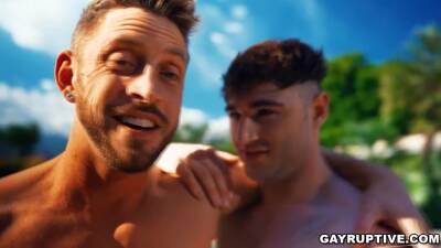 Michael Boston - Filming a Steamy Anal Fucking with Hunk Men - boyfriendtv.com
